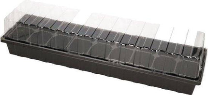 Synx Tools Aussaatschale für Fensterbank, Gemüsegarten, Schwarz