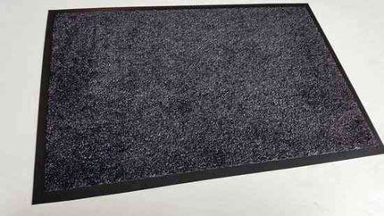 Droogloopmat - Luxe Deurmat Binnen – Antraciet Vinyl 40x60cm
