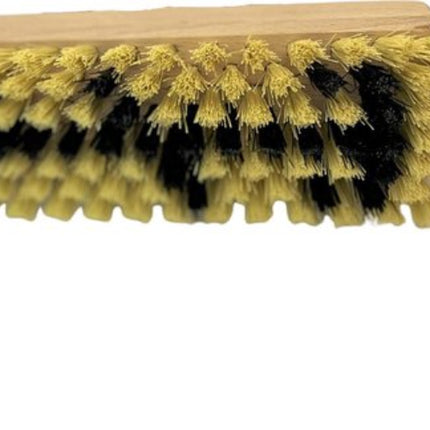 Synx Tools Luiwagen Fiber 22cm – schrobbezem zonder steel – schrobborstel voor tegels en vloeren