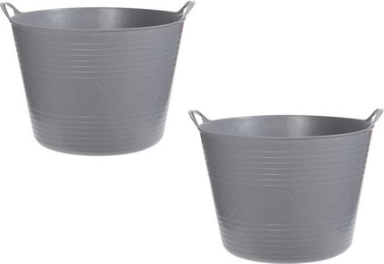 Flexibele wasmand 40 liter in kunststof voor opbergen – Synx Store