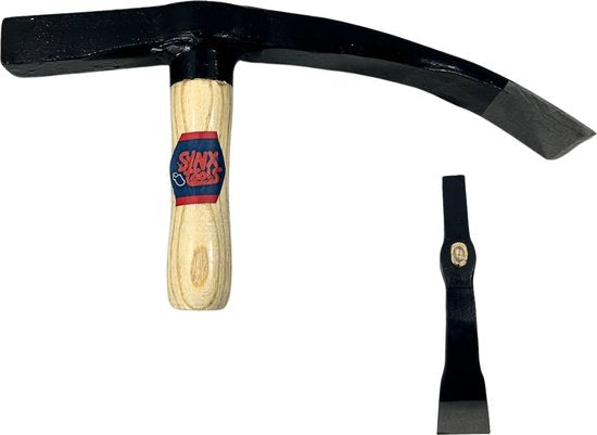 Synx Tools Pflasterhammer 5 cm – Pflasterhämmer – Pflasterhammer – Fliesenhammer – Klopfhammer – Klauenhammer
