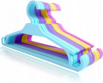 Synx Tools cintres enfants - Cintres pour bébé - Cintres - 10 pièces - Cintre - Mélanger les couleurs