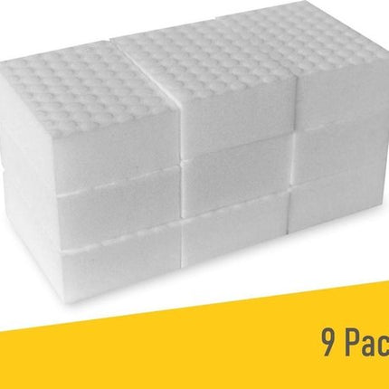 Wonderspons  9 Stuks - Melamine spons -wondersponsje - wonder spons - Melamine Wonderspons