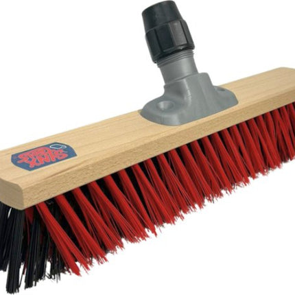 Synx Tools X Bezem 40 cm met gekruiste haren voor buitengebruik