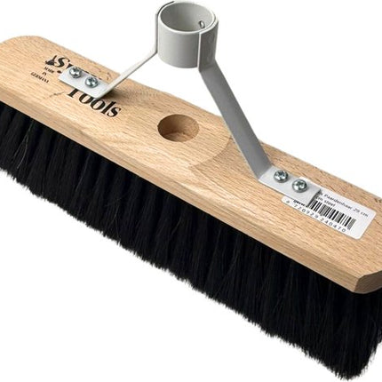 Synx Tools Bezem Los Zaalveger Paardenhaar 29cm Met Steelhouder- Bezems- Paardenhaar- 29cm- Zonder Steel