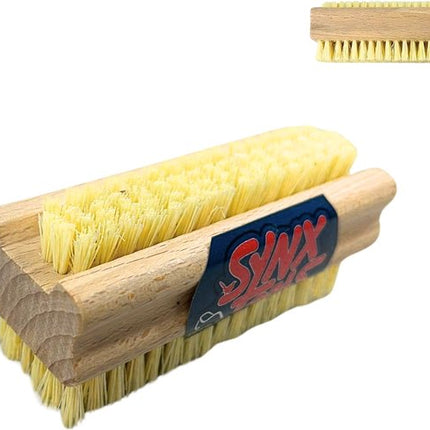 Synx Tools Nagelborstel hout set van 2 stuks - schrobborstels - nagel borstel - schrobbezem - nagelborstel hout - Voordeelverpakking