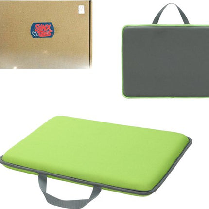 Synx Tools kniekussen groen/grijs met handvat, 40x30cm