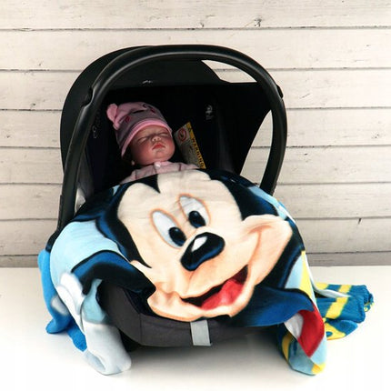 Mickey Mouse fleece deken plaid / fleecedeken 120x140 cm