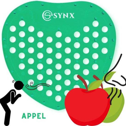 Urinoirmat groen met appelgeur van Synx Tools