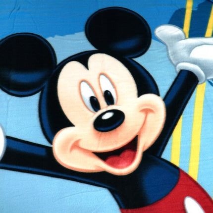 Mickey Mouse fleece deken plaid / fleecedeken 120x140 cm