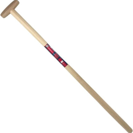 schopsteel gebogen 100 cm – houten steel voor schep of steekschop