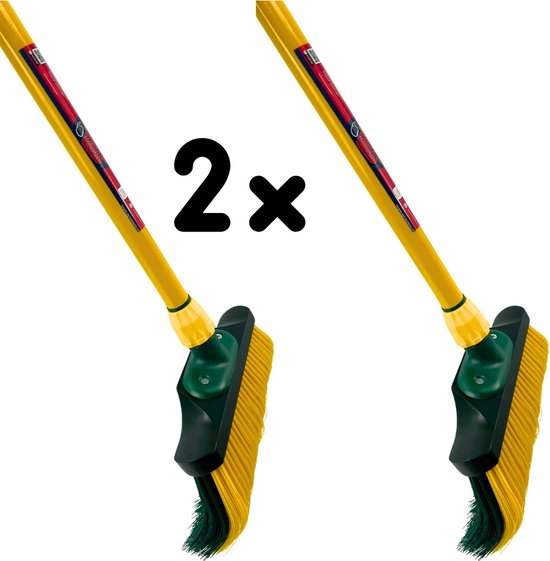 Klauwbezem / tuinbezem met telescoopsteel 70-130 cm 29 cm - S-Line Klauwbezem / tuinbezem met telescoopsteel 70-130 cm 29 cm - S-Line