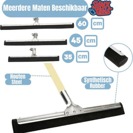 60 cm Vloertrekker met steel 120 cm