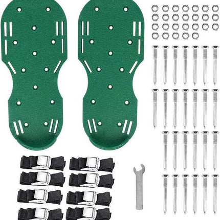 Gazonbeluchter schoenen met metalen spikes voor gazon beluchten – Synx Store