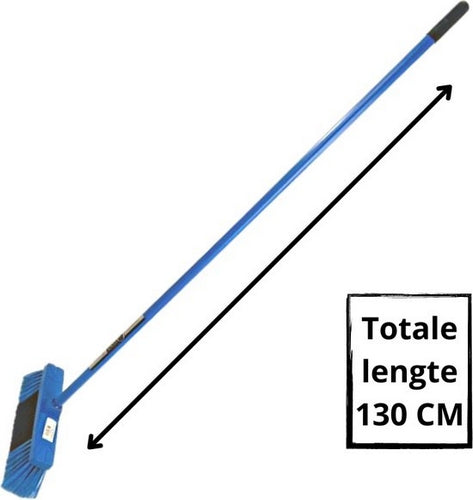 Synx Tools blauwen Binnen bezem  -  Bezems - incl.Steel 130cm