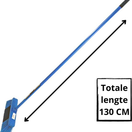 Synx Tools Binnenbezem - Zachte Bezems - Kamerveger - Veger / Zachte Bezem - Incl. Steel 130cm - Binnen Bezem
