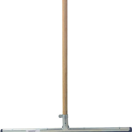 Synx Tools set van 2: vloertrekker 75 cm en schrobbezem 22 cm met steel 150 cm voor snelle vloerschoonmaak.