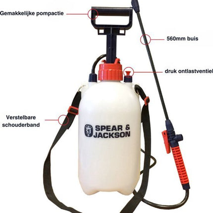 Spear & Jackson Drukspuit 5 Liter
