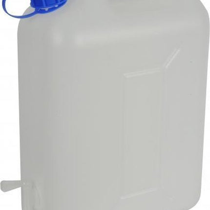 Jerrycan voor water met kraantje, 10 liter