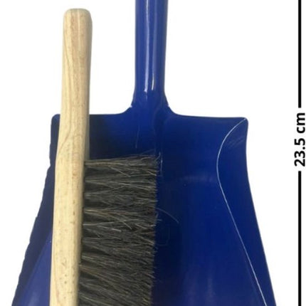 Synx Tools kinder stoffer en blik Blauw - Stoffer en blik - kinderbezem - stoffer en blik kinderen - bezems