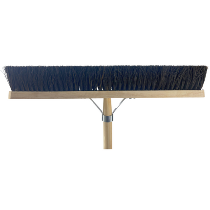 Synx Tools Stadsbezem 60 cm - straatbezem - harde bezem - Incl. bezemsteel 150 cm