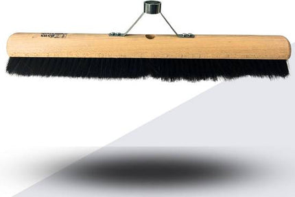 Synx Tools  Zaalveger 60cm met steelhouder - Paardenhaar - Zachte bezem - Zonder Steel - Binnenbezem