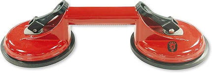 Spear & Jackson ASCD118 Dubbele Zuignap – Hoogwaardig Hefgereedschap voor Glas, Graniet, Tegel, Metaal, Houten Panelen – 110 kg Hefvermogen