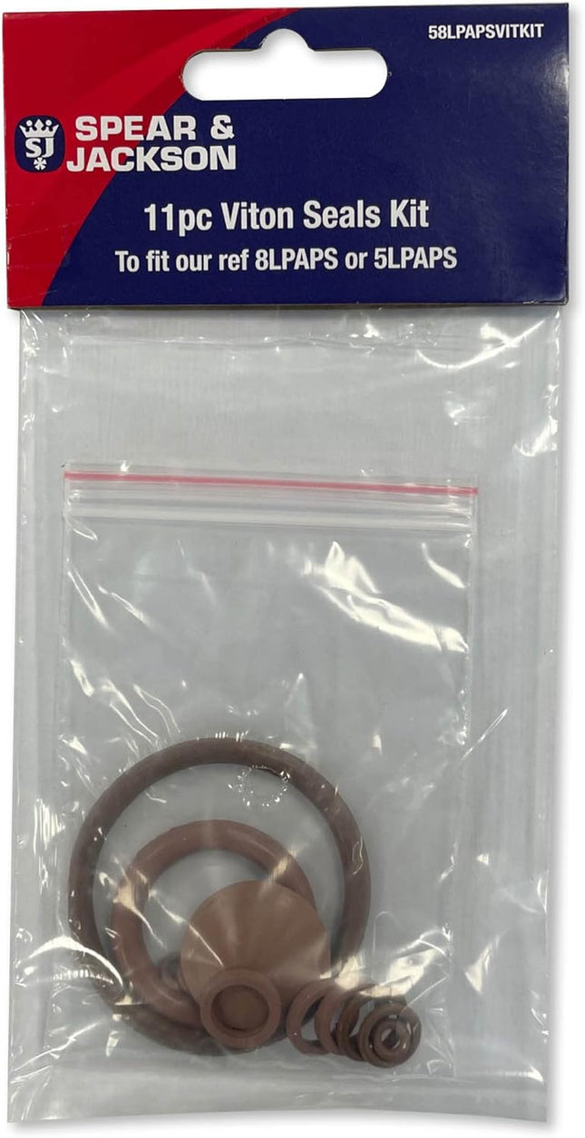 Spear & Jackson 58LPAPSVITKIT Viton-afdichtingsset voor pompspuiten van 5 liter en 8 liter- Zuurbestendig