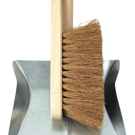 Synx Tools Coco bezem 60cm en Stoffer en blik koko set