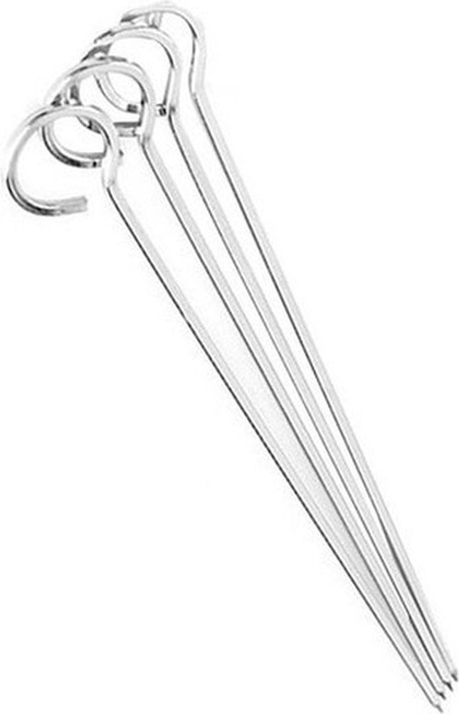 30 Pièces Brochettes Grill/BBQ 28 cm