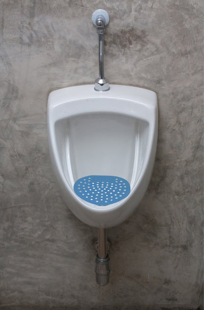 Synx Tools - Urinoir Matje - Anti-spat Mat WC - Blauw - Frisse Geur - Anti Splash Mat - WC Rooster