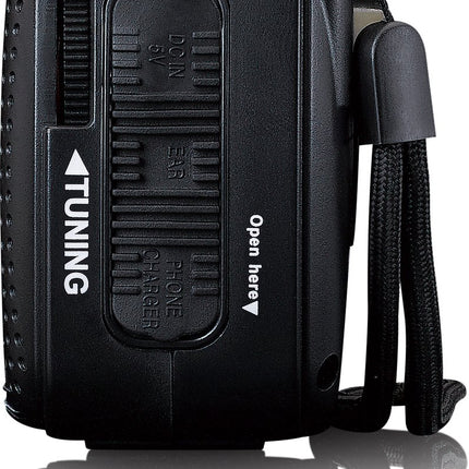 Lenco Noodradio - Draagbare opwindbare Radio - Radio op batterijen - Powerbank - Zaklamp - Noodpakket - MCR-113BK - Zwart