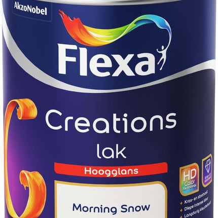 Flexa - Creations - Hochglanzlack - Morning Snow - 750 ml