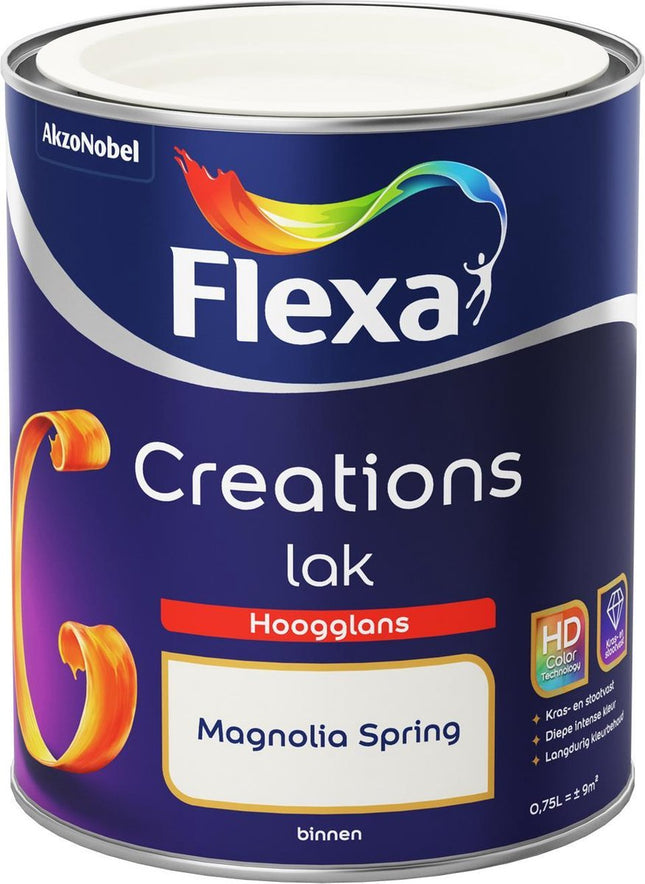 Flexa - Créations - Laque Haute Brillance - Magnolia Spring - 750 ml