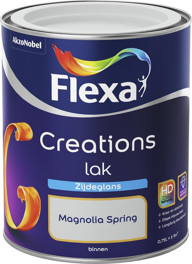 Flexa - Créations - Laque - Brillant Soie - Magnolia Spring - 750 ml