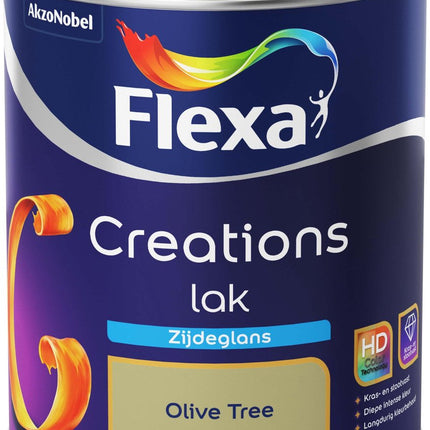 Flexa - Creations - Lack - Seidenglanz - Olivenbaum - 750 ml