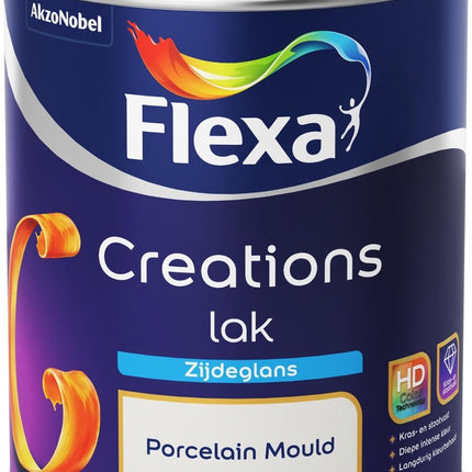 Flexa - Kreationen - Lack - Seidenglanz - Porzellanform - 750 ml