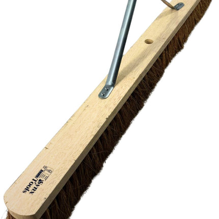 Synx Tools Cocos 90cm met steelhouder - bezem - Zonder Steel - Zachte Bezem Binnen