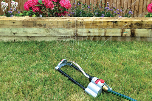 Spear & Jackson Tuinsproeier Oscillerend met Messing Slangkoppeling