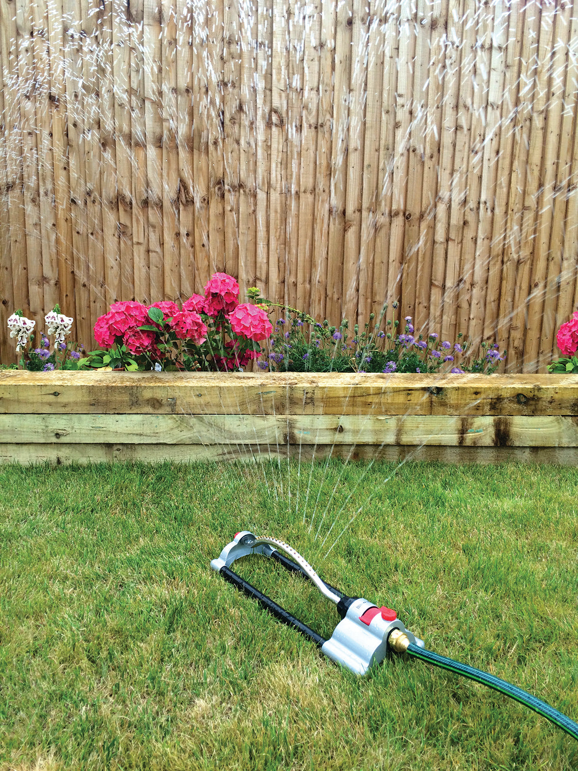 Spear & Jackson Tuinsproeier Oscillerend met Messing Slangkoppeling