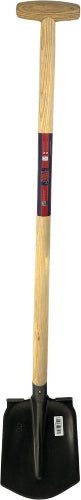 Bats OO Drents model met houten T-steel van 100 cm en een zwarte staalblad