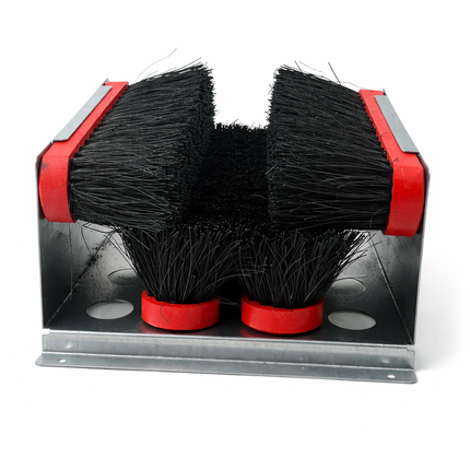 Synx Tools schoenborstel Pro 4 Borstels - voetenveger - Schoenenveger - 4 Bezems - borstel schoenen