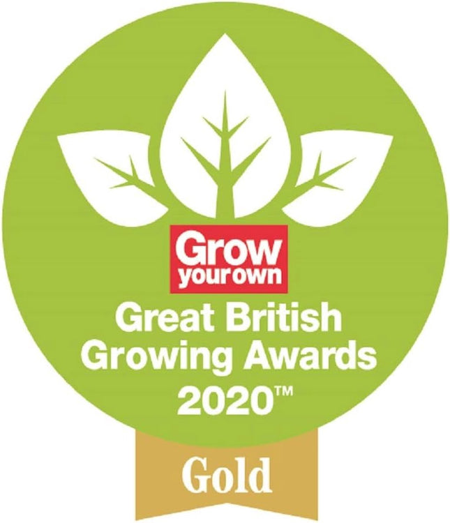 Grow Your Own Great British Growing Awards 2020 Gold