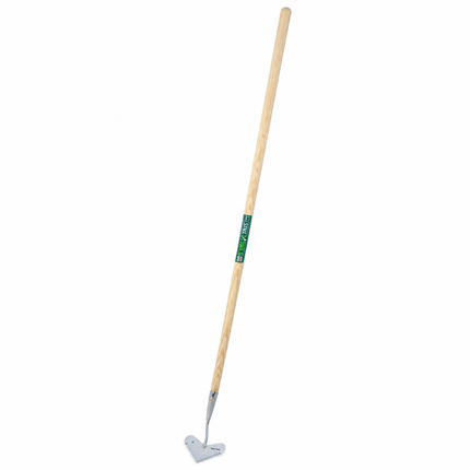Synx Tools hartschoffel 16 cm met houten steel 150 cm van verzinkt staal