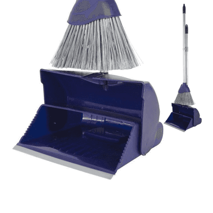 Synx Tools Stoffer en blik - stoffer en blik lange steel - veger en blik - Steel 95cm