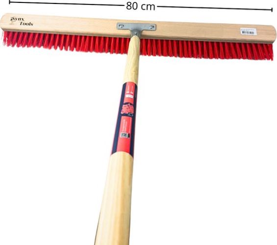 Nylon Stal Straatbezem 80 cm