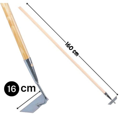 Synx Tools Onkruidhak 16 cm - Verzinkt – Inclusief steel 160 cm