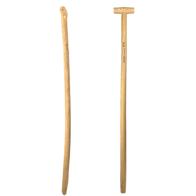Synx Tools Schopsteel 110 cm - gebogen - stelen - steel voor schep - steekschop steel