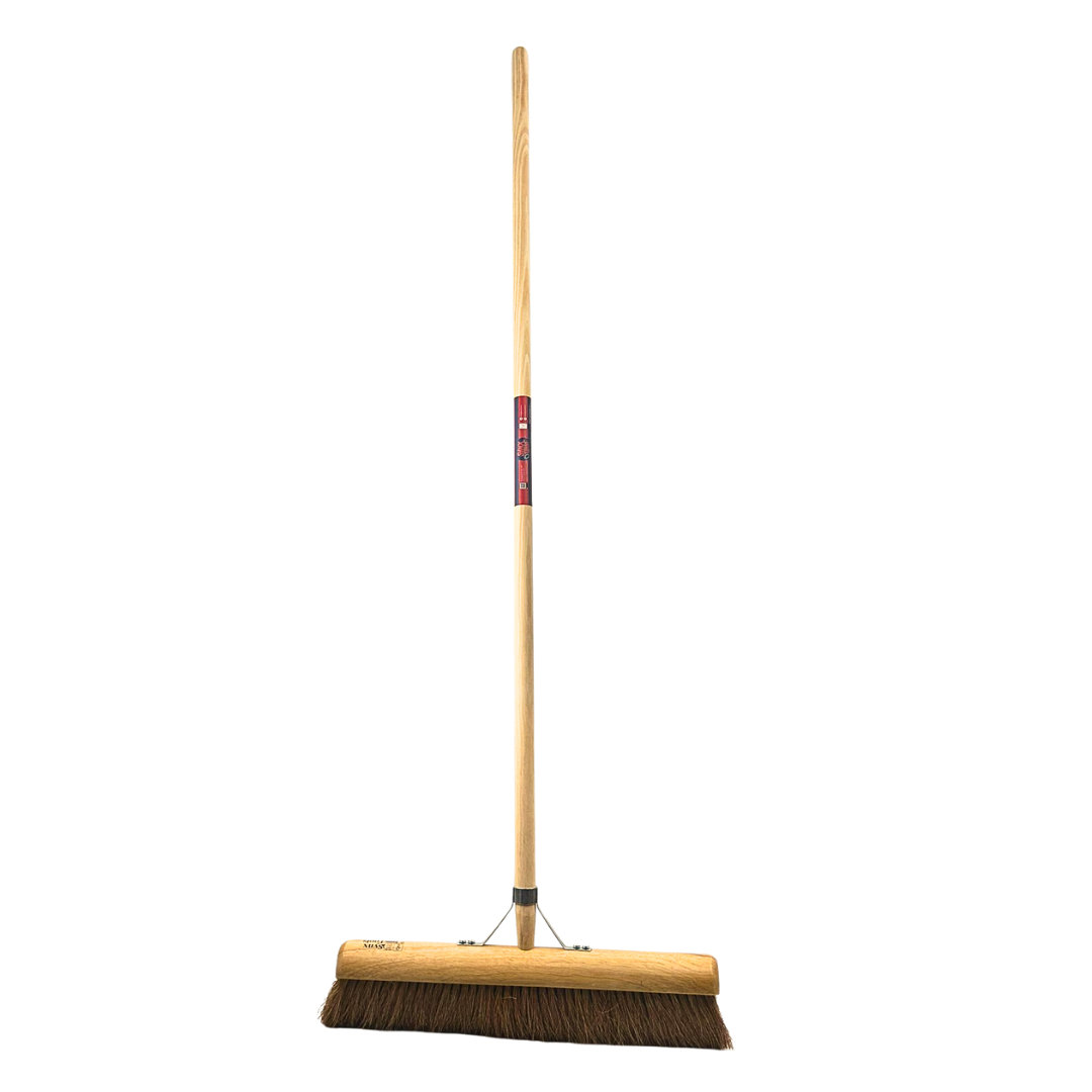 Synx Room Sweeper Cocos 50 cm weicher Besen – mit Stiel 150 cm
