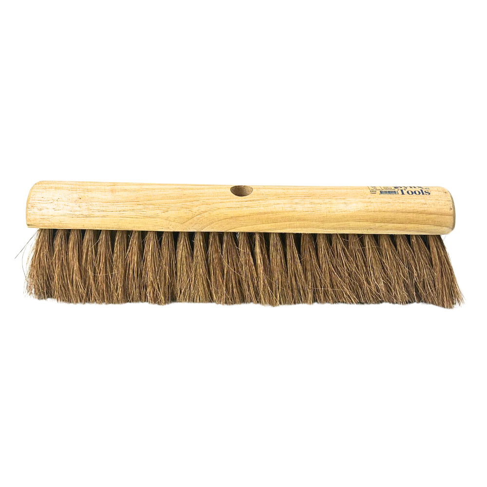 Synx Tools Bezem los 40 cm Zaalveger - Cocosharen - Zachte haren - Zonder Steel - Binnenbezem - koko bezem